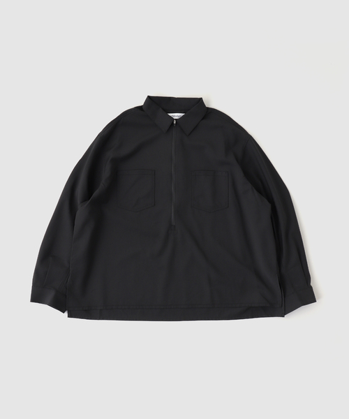 SandWaterr / サンドウォーター RESEARCHED HALF ZIP SHIRTS