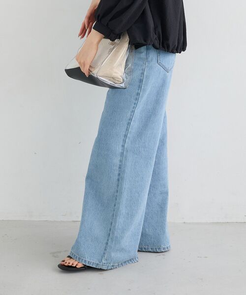 le.coeur blanc(ルクールブラン)の「Healthy DENIM Pink Pepper Midrise(その他パンツ・レディース・サックスブルー/ブルー・37/36)」の15枚目の写真