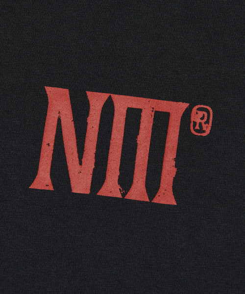 NOMANUAL（NOMANUAL）の「TWO FACE LOGO T-SHIRT - BLACK（Tシャツ/カットソー・レディース・その他・MEDIUM/LARGE/X-LARGE/SMALL）」の3枚目の写真
