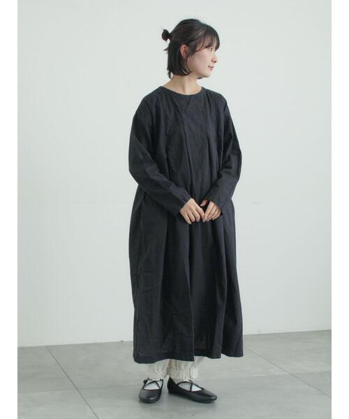 TSUHARU by Samansa Mos2（ツハルバイサマンサモスモス）の「【tukuroi】コットンジャカード製品染め裾ゴムパンツ（その他パンツ・レディース・オフホワイト・F）」の12枚目の写真