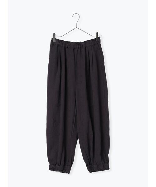 TSUHARU by Samansa Mos2（ツハルバイサマンサモスモス）の「【tukuroi】コットンジャカード製品染め裾ゴムパンツ（その他パンツ・レディース・オフホワイト・F）」の21枚目の写真