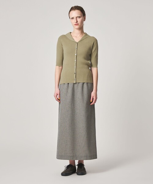 Steven Alan(スティーブンアラン)の「<Steven Alan>リブ カーディガン(カーディガン/ボレロ・レディース・レッド/オリーブ/オフホワイト・FREE)」の22枚目の写真
