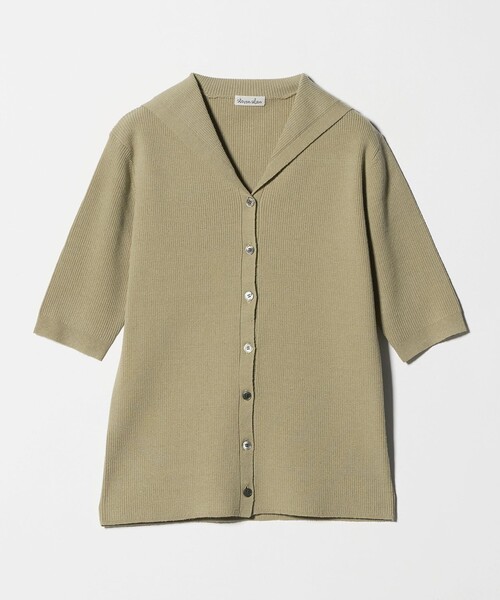 Steven Alan(スティーブンアラン)の「<Steven Alan>リブ カーディガン(カーディガン/ボレロ・レディース・レッド/オリーブ/オフホワイト・FREE)」の18枚目の写真
