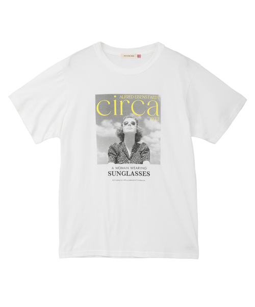 Tiara（ティアラ）の「【GOOD ROCK SPEED/グッドロックスピード】プリントTシャツ（Tシャツ/カットソー・レディース・ブラウン/ホワイト・FREE）」の2枚目の写真