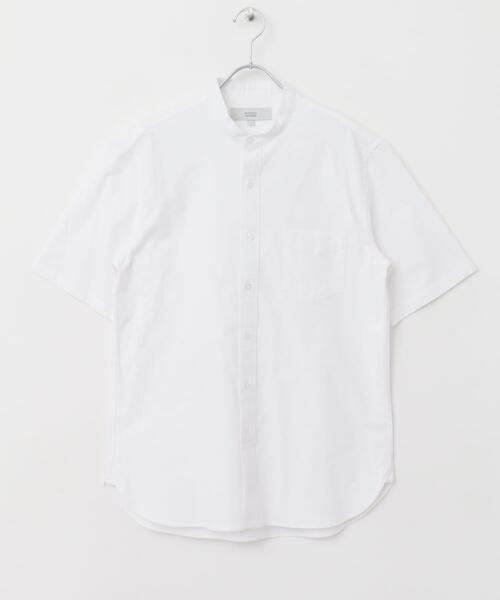 URBAN RESEARCH ROSSO MEN(アーバンリサーチロッソメン)の「『WEB限定』『抗菌/消臭』『XXLサイズあり』ハイパフォーマンスバンドカラー半袖シャツ(シャツ/ブラウス・メンズ・グリーン系その他/ブラック/ライトブルー/グレー系その他/ネイビー/ストライプ/インディゴブルー/ホワイト/ブラック系その他/グレー/ベージュ/ブルー系その他・XX-LARGE/X-LARGE/SMALL/LARGE/MEDIUM)」の17枚目の写真