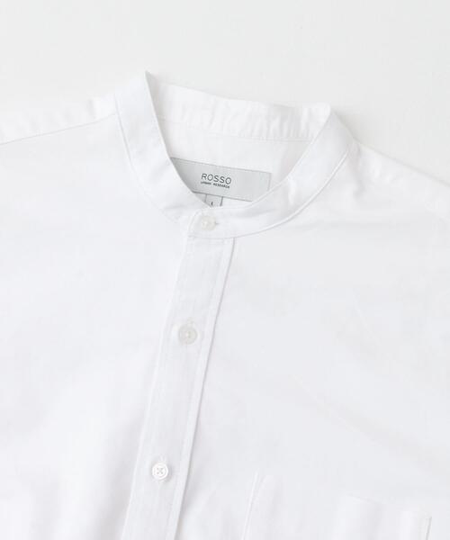 URBAN RESEARCH ROSSO MEN(アーバンリサーチロッソメン)の「『WEB限定』『抗菌/消臭』『XXLサイズあり』ハイパフォーマンスバンドカラー半袖シャツ(シャツ/ブラウス・メンズ・グリーン系その他/ブラック/ライトブルー/グレー系その他/ネイビー/ストライプ/インディゴブルー/ホワイト/ブラック系その他/グレー/ベージュ/ブルー系その他・XX-LARGE/X-LARGE/SMALL/LARGE/MEDIUM)」の18枚目の写真