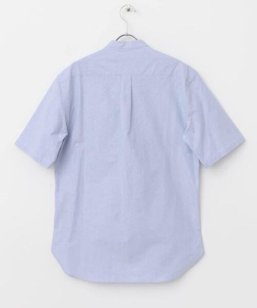 URBAN RESEARCH ROSSO MEN(アーバンリサーチロッソメン)の「『WEB限定』『抗菌/消臭』『XXLサイズあり』ハイパフォーマンスバンドカラー半袖シャツ(シャツ/ブラウス・メンズ・グリーン系その他/ブラック/ライトブルー/グレー系その他/ネイビー/ストライプ/インディゴブルー/ホワイト/ブラック系その他/グレー/ベージュ/ブルー系その他・XX-LARGE/X-LARGE/SMALL/LARGE/MEDIUM)」の22枚目の写真