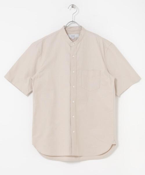 URBAN RESEARCH ROSSO MEN(アーバンリサーチロッソメン)の「『WEB限定』『抗菌/消臭』『XXLサイズあり』ハイパフォーマンスバンドカラー半袖シャツ(シャツ/ブラウス・メンズ・グリーン系その他/ブラック/ライトブルー/グレー系その他/ネイビー/ストライプ/インディゴブルー/ホワイト/ブラック系その他/グレー/ベージュ/ブルー系その他・XX-LARGE/X-LARGE/SMALL/LARGE/MEDIUM)」の20枚目の写真