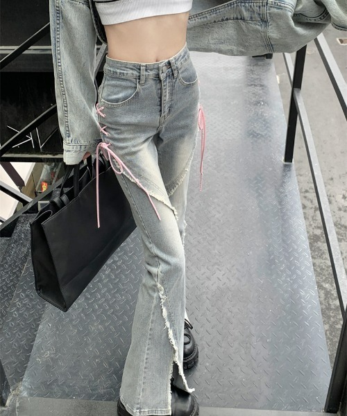 REBALANCE(リバランス)の「フレアデニムパンツ(デニムパンツ・レディース・A・SMALL/MEDIUM/LARGE)」の6枚目の写真