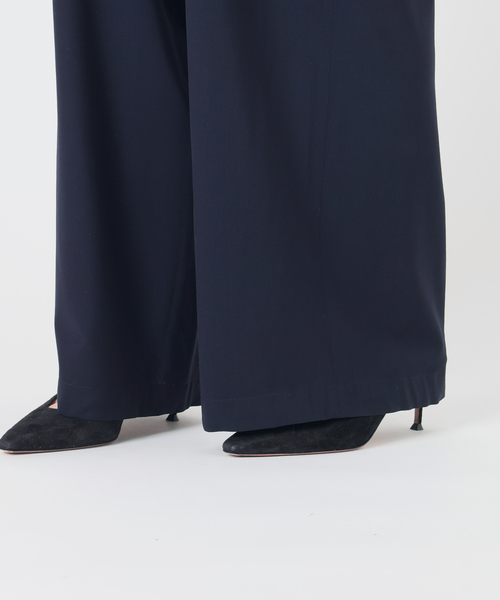 Deuxieme Classe（ドゥーズィエムクラス）の「追加 SPWOOL パンツ（スラックス・レディース・ネイビー・36/34/38）」の20枚目の写真