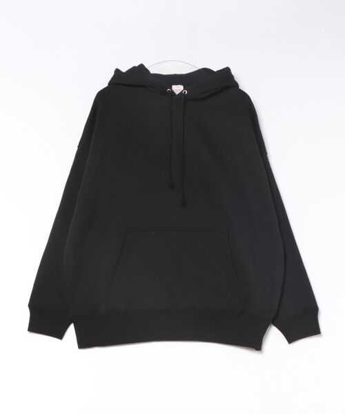 TONE SELECT WEAR（トーンセレクトウェア）の「United Athle(ユナイテッドアスレ) 10.0オンス T/C ビッグシルエット スウェットプルオーバーパーカー 裏起毛 (5631-01) (563101)【10.0ozT/CビッグPOパーカ】（パーカー・メンズ・ホワイト/ブラック・X-LARGE）」の2枚目の写真