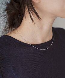 SHENERY | スキニーチェーンネックレス<Silver925>(ネックレス)