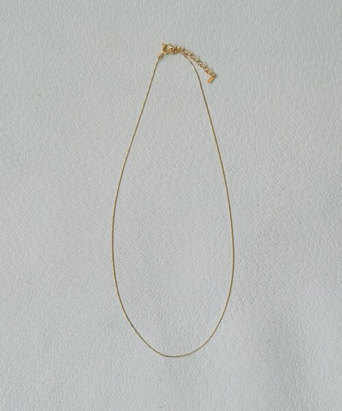 SHENERY(シーナリー)の「スキニーチェーンネックレス<Silver925>(ネックレス・レディース・ゴールド/シルバー・FREE)」の9枚目の写真