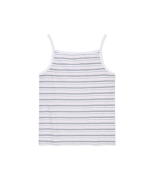 COVERNAT WOMAN(カバーナットウーマン)の「ウィメンズストライプスリーブレスホワイト(Tシャツ/カットソー・レディース・その他・WM/WS)」の2枚目の写真