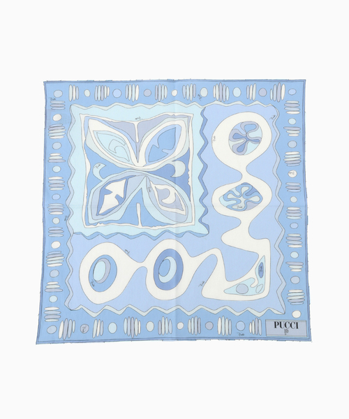 EMILIO PUCCI / エミリオプッチ FOULARD 52X52 COTONE - COTO