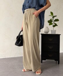 Chez toi | 【ウエスト総ゴム】【楽して美脚】カットデニムイージーパンツ(その他パンツ)