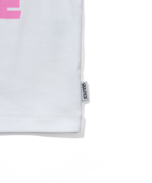 YOUHEE(ユヒ)の「MOVIE YOUHEE LETTERING T-SHIRTS_WHITE(Tシャツ/カットソー・レディース・その他・FREE)」の7枚目の写真