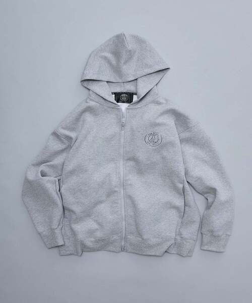 PARIS SAINT-GERMAIN（パリサンジェルマン）の「【Paris Saint-Germain / パリ・サン＝ジェルマン】JP DUAL LAYER ZIP（パーカー・メンズ・ライトグレー/ブラック/ネイビー・LARGE/MEDIUM/SMALL/X-LARGE）」の5枚目の写真