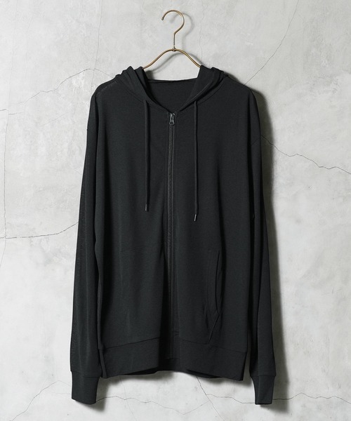 jiggys shop（ジギーズショップ）の「シア― サマージップパーカー（パーカー・メンズ・サックスブルー/ブラック/グレー/ベージュ/ネイビー/チャコールグレー・LARGE/MEDIUM/X-LARGE）」の11枚目の写真