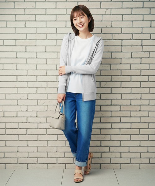 jiggys shop（ジギーズショップ）の「シア― サマージップパーカー（パーカー・メンズ・サックスブルー/ブラック/グレー/ベージュ/ネイビー/チャコールグレー・LARGE/MEDIUM/X-LARGE）」の18枚目の写真