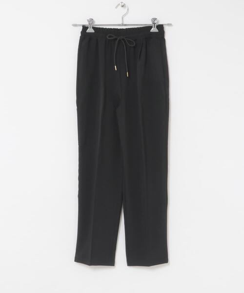 ITEMS URBANRESEARCH(アイテムズ アーバンリサーチ)の「『イージーケア/接触冷感/UVカット』SMOOTH LINEN TOUCH パンツ(その他パンツ・レディース・ブラウン/ミント/ブラック・FREE)」の5枚目の写真