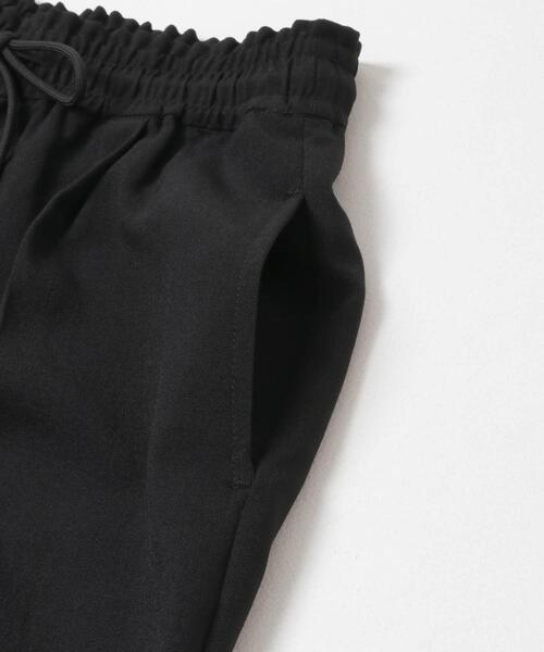ITEMS URBANRESEARCH(アイテムズ アーバンリサーチ)の「『イージーケア/接触冷感/UVカット』SMOOTH LINEN TOUCH パンツ(その他パンツ・レディース・ブラウン/ミント/ブラック・FREE)」の6枚目の写真