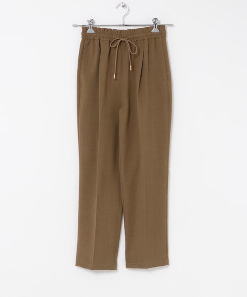 ITEMS URBANRESEARCH(アイテムズ アーバンリサーチ)の「『イージーケア/接触冷感/UVカット』SMOOTH LINEN TOUCH パンツ(その他パンツ・レディース・ブラウン/ミント/ブラック・FREE)」の14枚目の写真