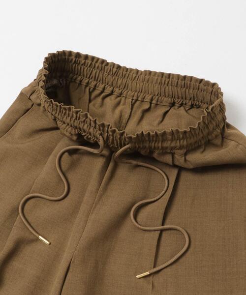 ITEMS URBANRESEARCH(アイテムズ アーバンリサーチ)の「『イージーケア/接触冷感/UVカット』SMOOTH LINEN TOUCH パンツ(その他パンツ・レディース・ブラウン/ミント/ブラック・FREE)」の15枚目の写真