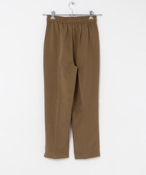 ITEMS URBANRESEARCH(アイテムズ アーバンリサーチ)の「『イージーケア/接触冷感/UVカット』SMOOTH LINEN TOUCH パンツ(その他パンツ・レディース・ブラウン/ミント/ブラック・FREE)」の16枚目の写真