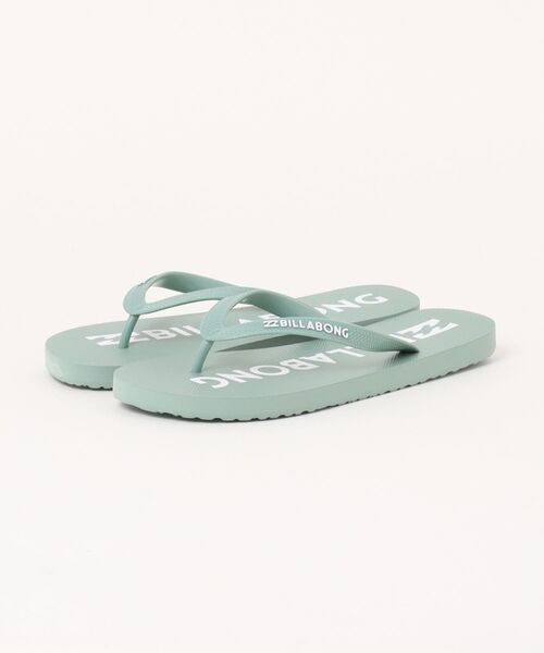 BILLABONG(ビラボン)の「BILLABONG ビラボン ビーチサンダル ビーサン LOGO THONGS BG011920(サンダル・メンズ・ヘザーグレー/ブラック×イエロー・26.0cm/27.0cm/28.0cm)」の2枚目の写真