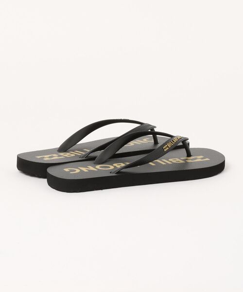BILLABONG(ビラボン)の「BILLABONG ビラボン ビーチサンダル ビーサン LOGO THONGS BG011920(サンダル・メンズ・ヘザーグレー/ブラック×イエロー・26.0cm/27.0cm/28.0cm)」の3枚目の写真
