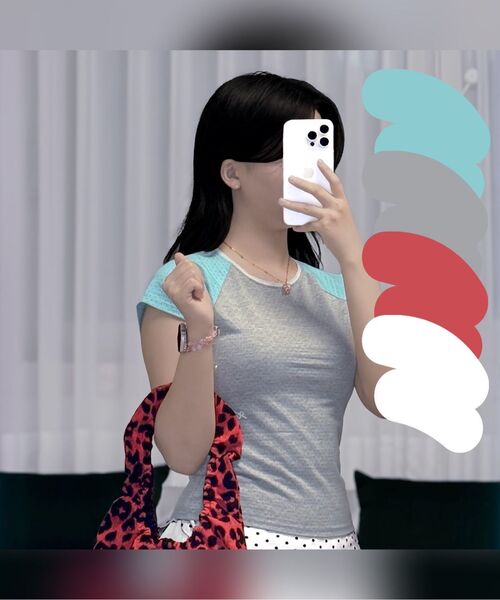 UUUUP(ユープ)の「ココシンボルT - グレー(Tシャツ/カットソー・レディース・その他・SMALL/MEDIUM)」の4枚目の写真