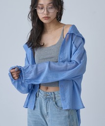 Hood Sheer Shirt|フードシアーシャツ