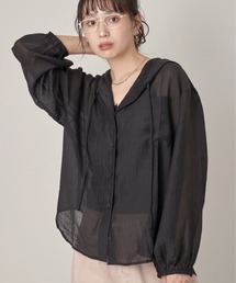 Hood Sheer Shirt｜フードシアーシャツ