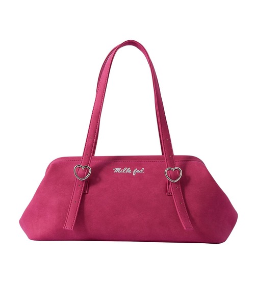 MILKFED.（ミルクフェド）の「EAST WEST BAG（ハンドバッグ・レディース・ベージュ/ピンク/ブラック・ONE SIZE）」の22枚目の写真