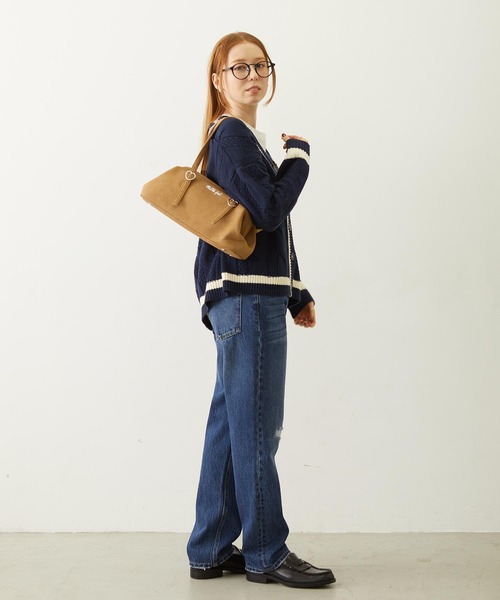 MILKFED.（ミルクフェド）の「EAST WEST BAG（ハンドバッグ・レディース・ベージュ/ピンク/ブラック・ONE SIZE）」の17枚目の写真