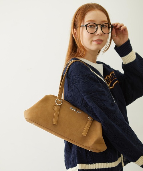 MILKFED.（ミルクフェド）の「EAST WEST BAG（ハンドバッグ・レディース・ベージュ/ピンク/ブラック・ONE SIZE）」の10枚目の写真