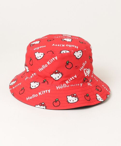 NEW ERA(ニューエラ)の「ニューエラ【NEW ERA】- ハローキティ リバーシブル バケットハット キッズ【KIDS BUCKET RV KITTY BLACK/RED 14348591】(ハット・キッズ・ブラック・S/M/M/L/L/XL)」の11枚目の写真