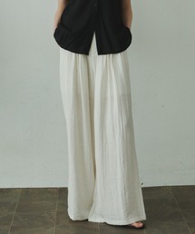 Relaxing Linen Tuck Slacks / リラクシングリネンタックスラックス