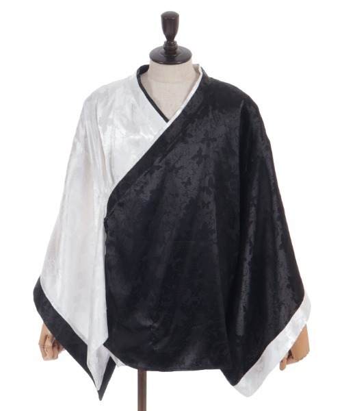 REZEN(リゼン)の「着物衿配色シャツ(シャツ/ブラウス・メンズ・ブルーパープル/ライトグレー・MEDIUM/LARGE)」の13枚目の写真
