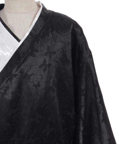 REZEN(リゼン)の「着物衿配色シャツ(シャツ/ブラウス・メンズ・ブルーパープル/ライトグレー・MEDIUM/LARGE)」の17枚目の写真