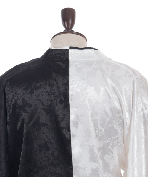 REZEN(リゼン)の「着物衿配色シャツ(シャツ/ブラウス・メンズ・ブルーパープル/ライトグレー・MEDIUM/LARGE)」の18枚目の写真