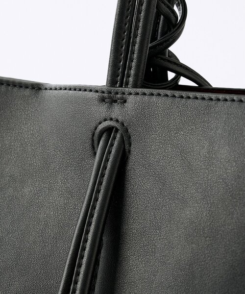 Whim Gazette(ウィムガゼット)の「【BOTERO】Mag Shopper(トートバッグ・レディース・ブラック・FREE)」の9枚目の写真