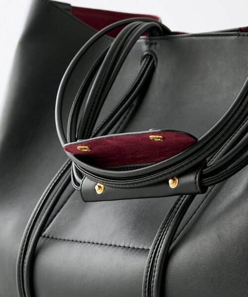 Whim Gazette(ウィムガゼット)の「【BOTERO】Mag Shopper(トートバッグ・レディース・ブラック・FREE)」の12枚目の写真