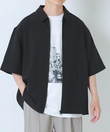 ITEMS URBANRESEARCH | 2WAYストレッチ半袖ジップアップシャツ(シャツ/ブラウス)