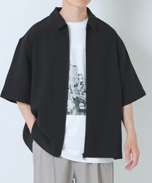 ITEMS URBANRESEARCH | 2WAYストレッチ半袖ジップアップシャツ(シャツ/ブラウス)