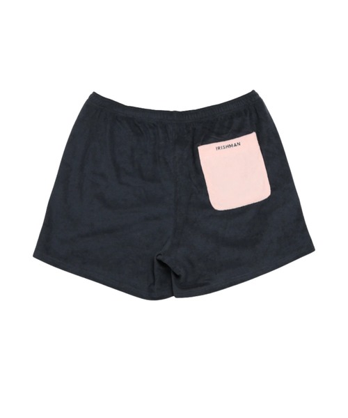IRISHMAN(アイリッシュマン)の「【IRISHMAN/アイリッシュマン】RELAX AIR PILE SHORTS ロゴ パイルショートパンツ(その他パンツ・メンズ・ネイビー・MEDIUM/LARGE)」の6枚目の写真