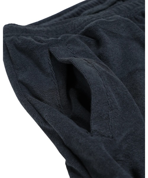 IRISHMAN(アイリッシュマン)の「【IRISHMAN/アイリッシュマン】RELAX AIR PILE SHORTS ロゴ パイルショートパンツ(その他パンツ・メンズ・ネイビー・MEDIUM/LARGE)」の4枚目の写真