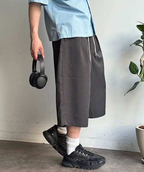 CPCM(シーピーシーエム)の「接触冷感バギーショーツ(その他パンツ・メンズ・ネイビー/チャコールグレー/ブラック・MEDIUM/LARGE)」の13枚目の写真