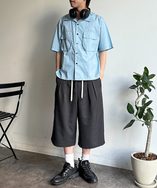 CPCM(シーピーシーエム)の「接触冷感バギーショーツ(その他パンツ・メンズ・ネイビー/チャコールグレー/ブラック・MEDIUM/LARGE)」の12枚目の写真